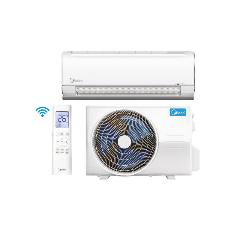 Midea Split Tipo Mural Breezeless S